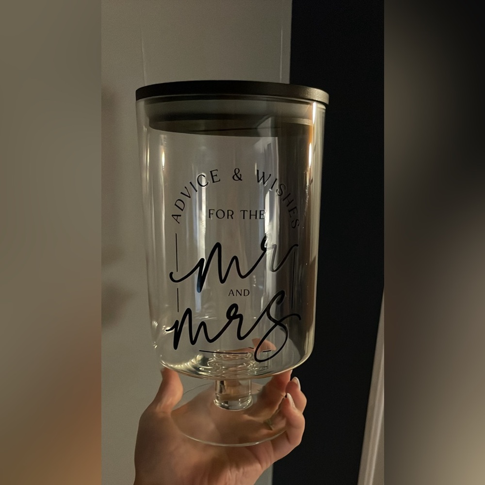 Advice and Wishes Wedding Jar